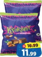 Krokant Glazed Candy Bars With Almonds