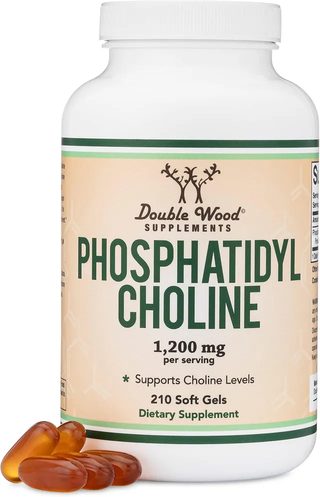 Double Wood Supplements Phosphatidylcholine - 210 X 1200mg Softgels
