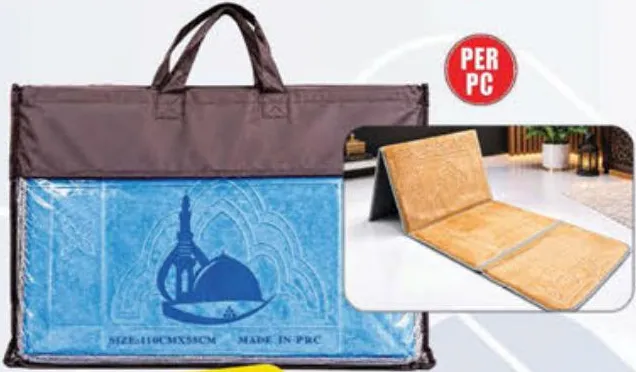 Chair Prayer Mat With Bag