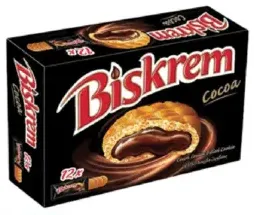 Biskrem بسكويت مقرمش بالكاكاو