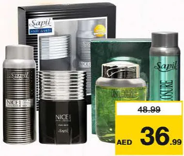 Sapil عطر سابيل نايس فيلينج/ديسكلوجر + مزيل عرق