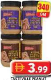 Tasteville زبدة الفول السوداني نيزلاين