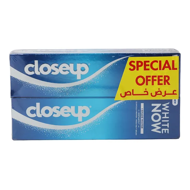 Close Up White Now Toothpaste - 2 Pcs