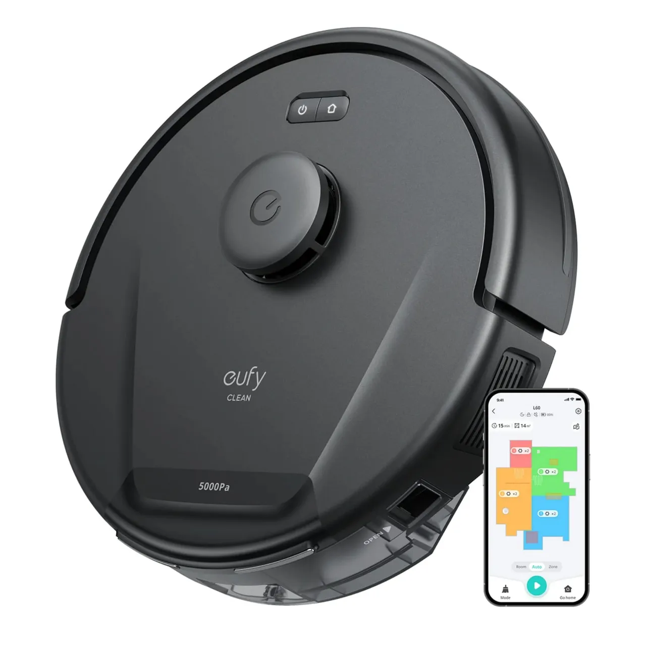 Eufy مكنسة روبوت هجينة L60، 5000 Pa، AN.T2268V11