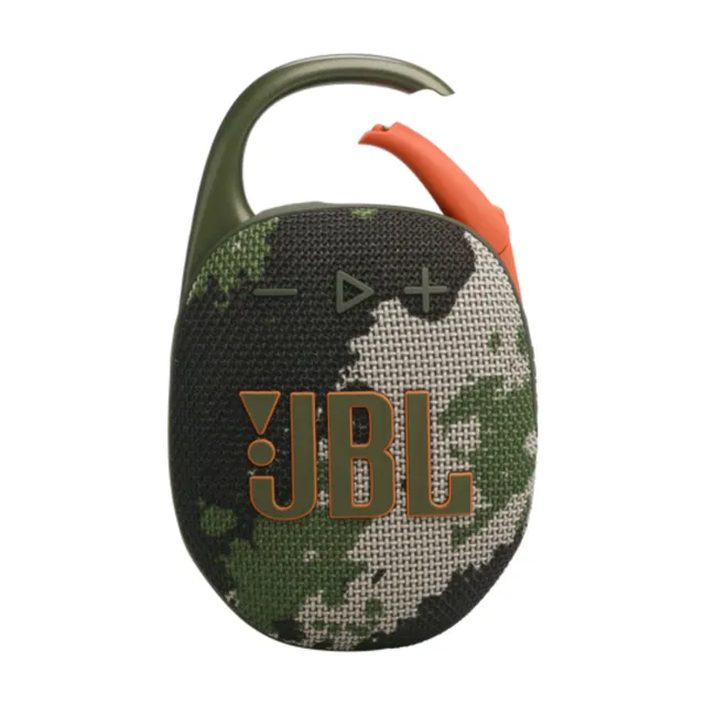 JBL Clip 5 Ultra-portable waterproof speaker with AURACAST, Powerful Audio, Dustproof, Wireless Bluetooth Streaming, 12 Hours of Playtime, Squad