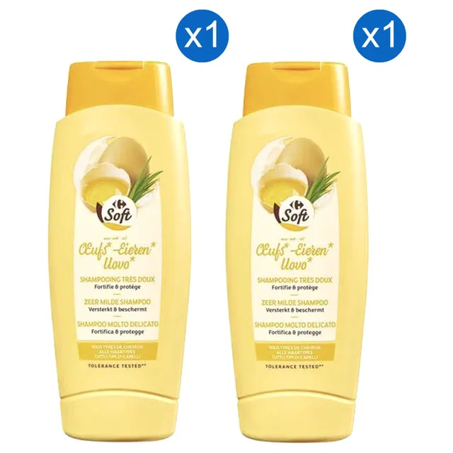 Carrefour Soft Eggs Thin Hair Shampoo