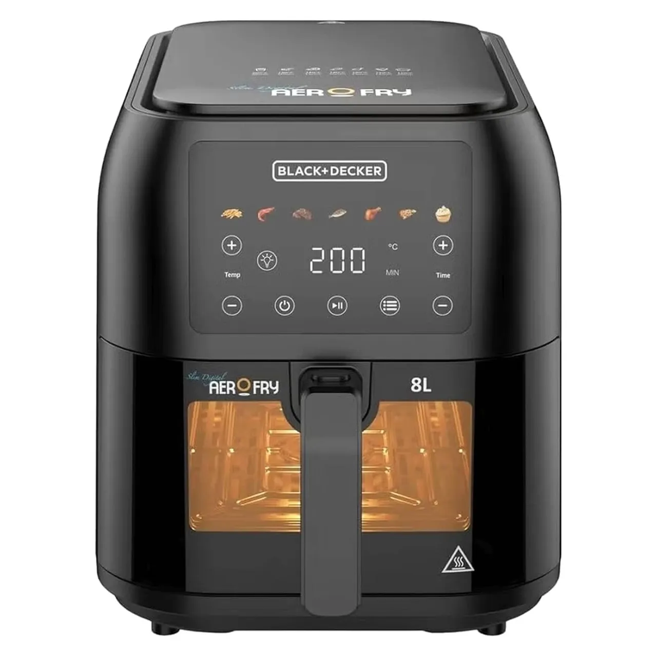 Black+Decker مقلاة هوائية Saf80W-B5