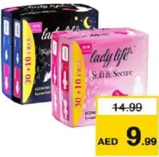 Lady Life Maxi/Large Wings