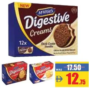 McVitie's Digestive Portion Cookies Vanilla/Chocolate/Dark