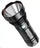 Impex مصباح يدوي LED قابل لإعادة الشحن Ultra X20