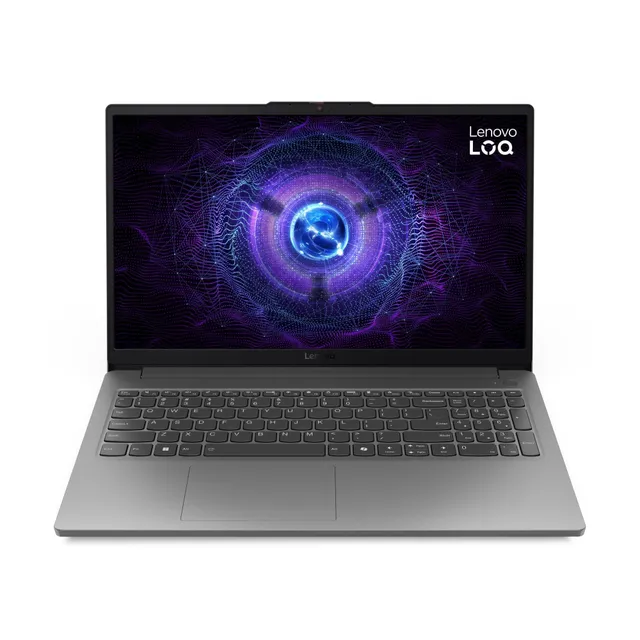 Lenovo LOQ 15IAX9E Gaming Laptop, 15.6" FHD 144Hz IPS Display, Intel Core i5-12450HX, 16GB DDR5 RAM, 512GB SSD, NVIDIA GeForce RTX 3050 6GB, ENG Keyboard, Win 11 Home, Luna Grey