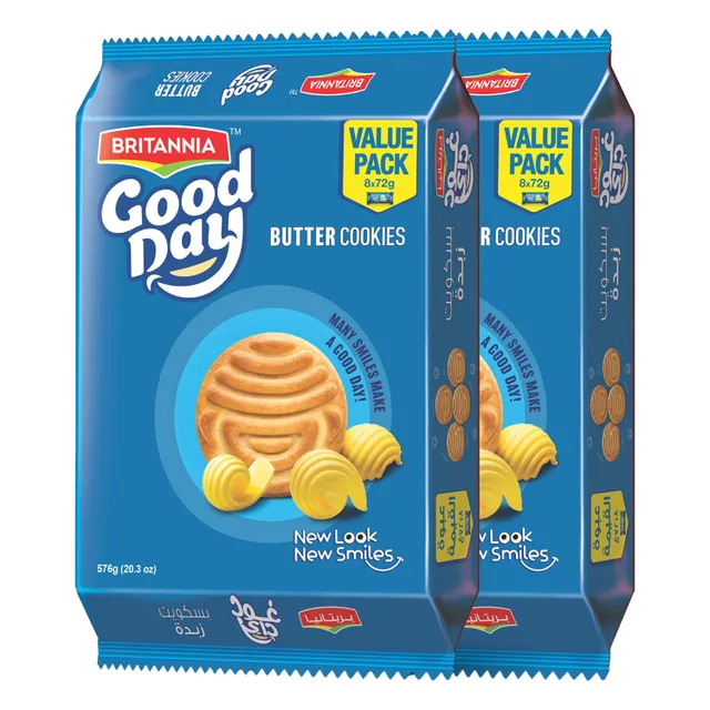 Britannia Good Day Butter Cookies 2 pkt