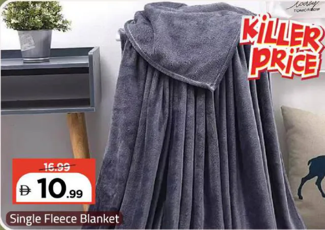Single Fleece Blanket