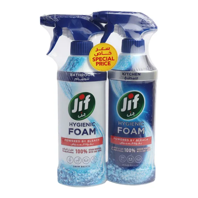 Jif Kitchen & Bathroom Hygienic Foam Spray