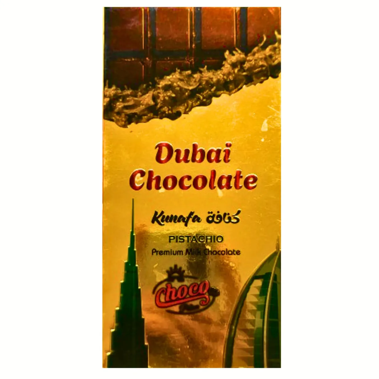 Choco Palace شوكولاتة دبي بالكنافة والفستق