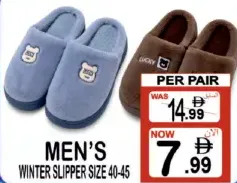 Men’s Winter Slipper