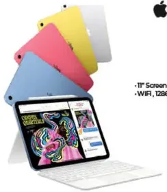Apple جهاز iPad A16، WiFi، 128GB