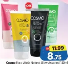 Cosmo Face Wash Natural Assorted Glow Natural