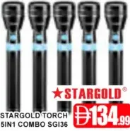 Stargold Torch 5In1 Combo SG136