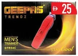 Geepas Mens Trimmer GTR34C
