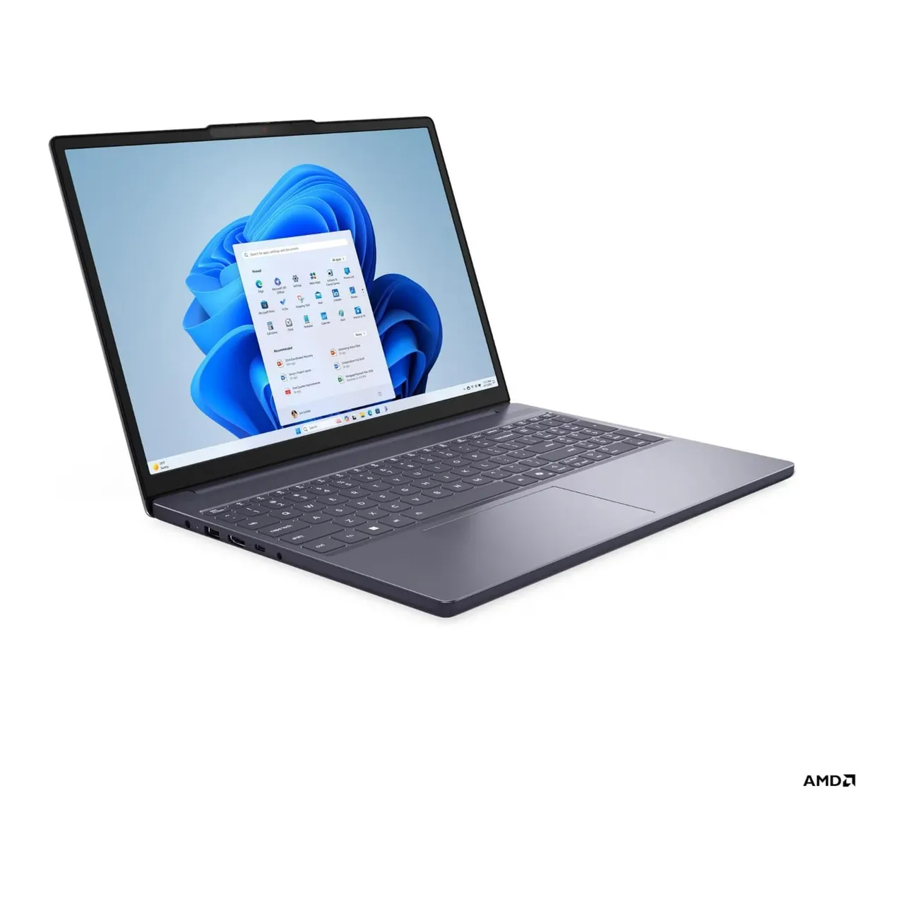 Lenovo نوت بوك IdeaPad Slim 3 15ARP10 بمعالج AMD Ryzen 7 170 وذاكرة 16 GB وتخزين 512 GB SSD ونظام Windows 11 Home رمادي لونا 83K700KDAX