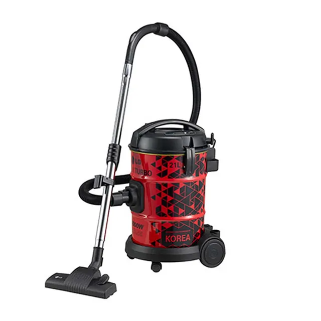 LG Drum Vacuum Cleaner, 2000W, Red, VP7320NNTG