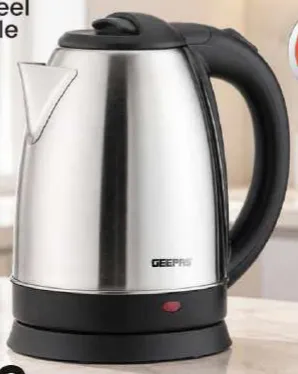 Geepas Stainless Steel Electric Kettle GK5454, 1800 W