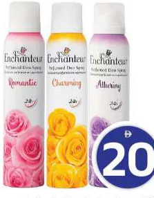 Enchanteur Deodorant Assorted