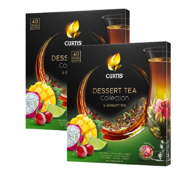 Curtis Tea Collection Bags Dessert & Blooming