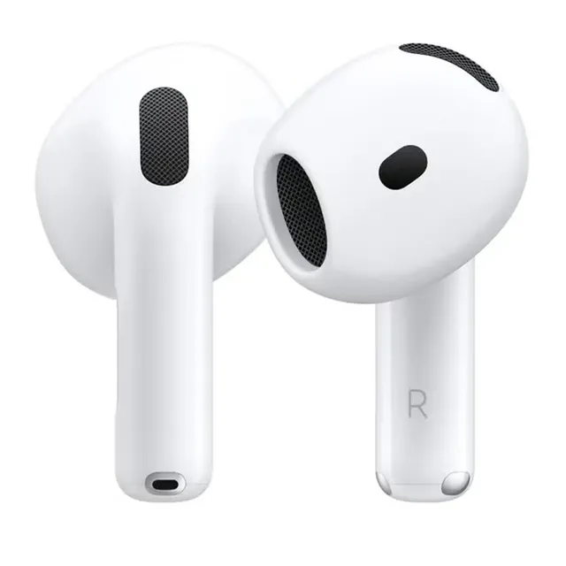 apple AirPods 4 With Active Noise Cancellation Truly Wireless Bluetooth In-Ear Earbuds With Charging Case White
