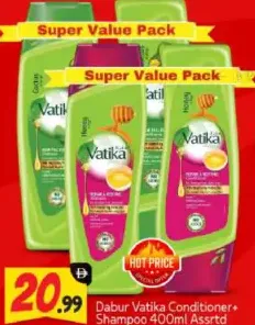 Dabur Vatika Conditioner + Shampoo Assorted