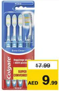 Colgate Tooth Brush Extra Clean Value Pack