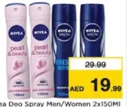 Nivea Deo Spray Men/Women Assorted
