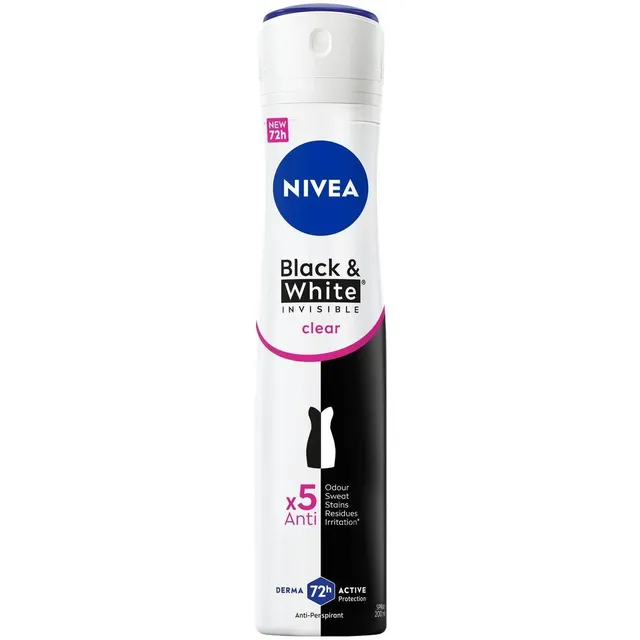 Nivea Deo Women Black N White
