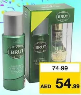 Brut EDT Original Plexi Case+Deo