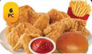 Chicken Wings Broasted Combo