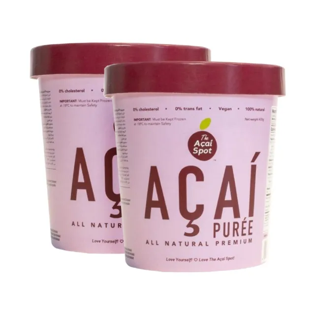 The Acai Spot Acai Sorbet with Guarana