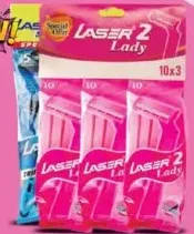 Laser Spot/Lady 2 Disposable Razor