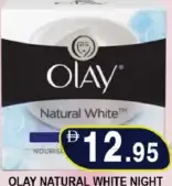 Olay Natrual White Night Cream
