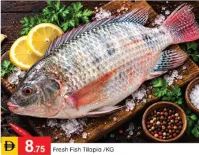 Fresh fish tilapia