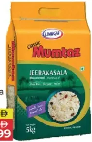 Mumtaz Jeerakasala Rice
