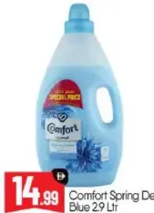 Comfort Dilute Blue Spring Dew Fabric Softener