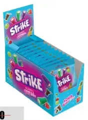 Strike Candy Sour Rope Bites Mixed Fruit