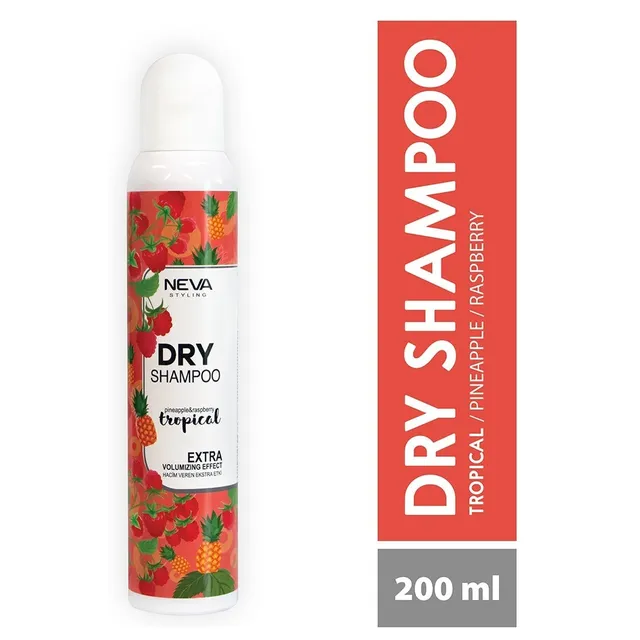 Neva Styling Dry Shampoo Extra Volumizing Effect Tropical Pineapple & Raspberry