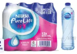 Nestle Purelife Water Offer