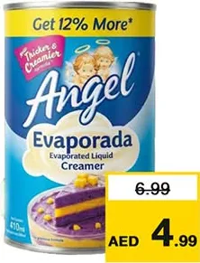 Angel Evaporated Liquid Creamer