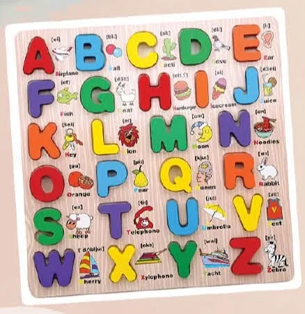 Dar Wooden Alphabetic Assorted