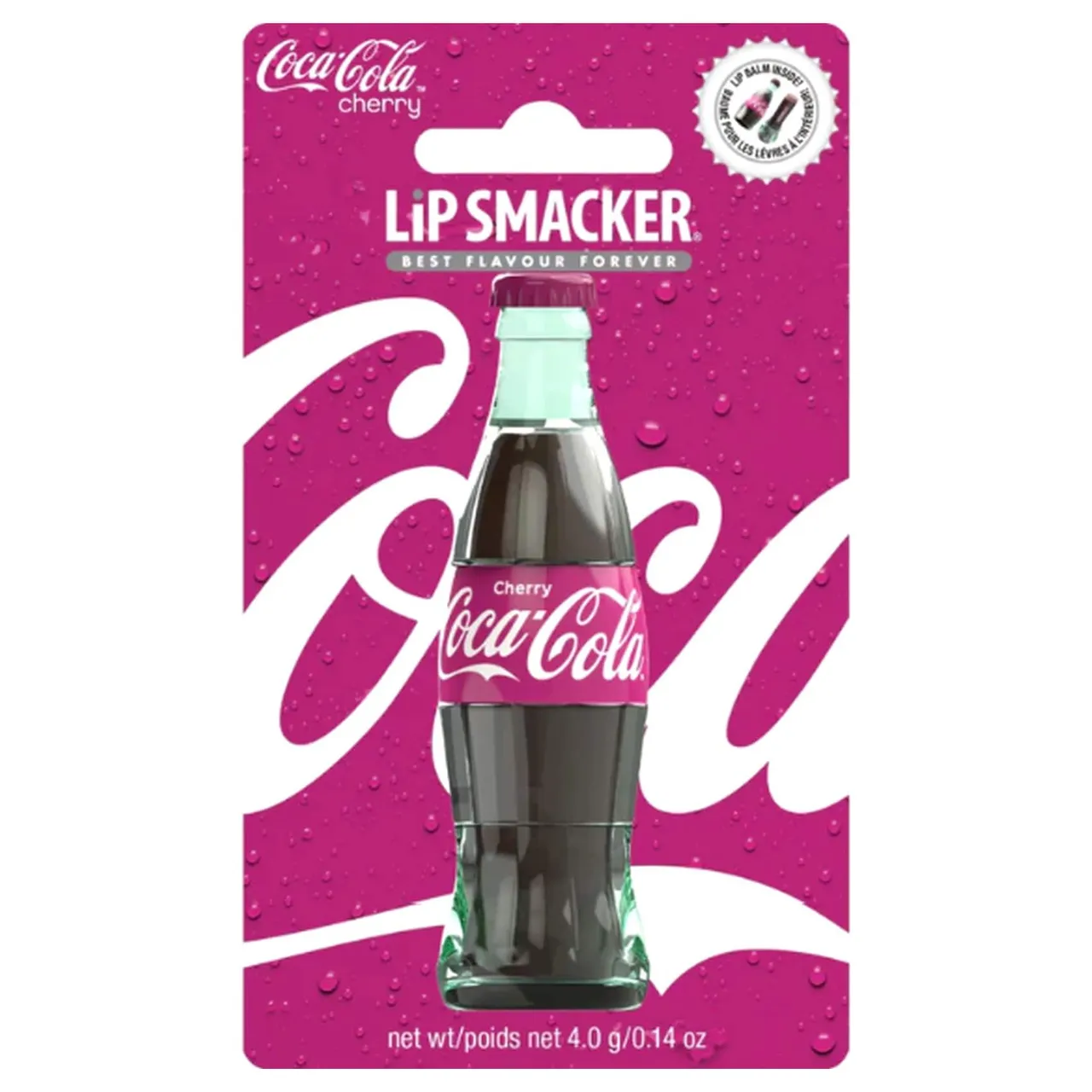 Lip Smacker Coca Cola مرطب شفاه بشكل زجاجة بنكهة الكرز