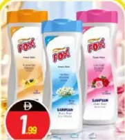 Foxtem 2in1 Shampoo Assorted