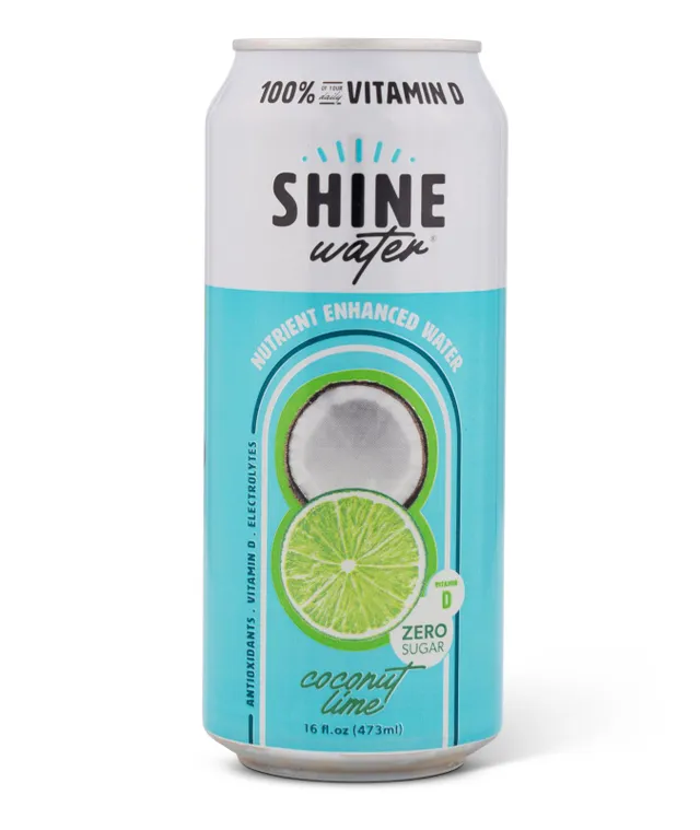 ShineWater Coconut Lime Flavored Water